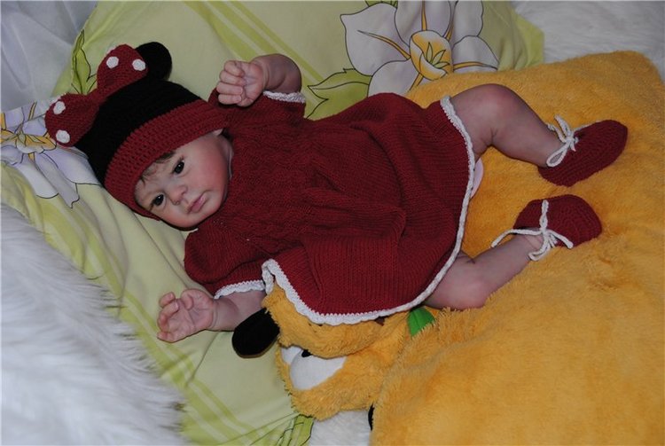 Моя Евочка. Куколка из молда Ларри от Натали Блик