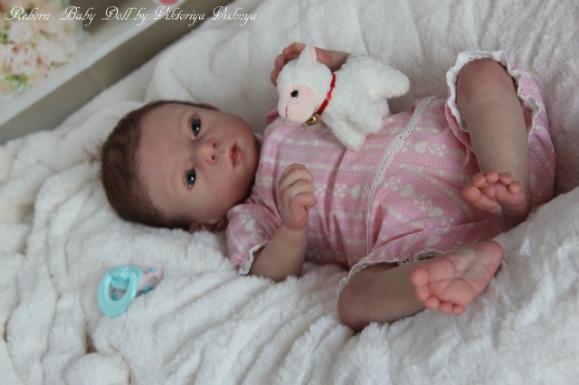 Аделиночка 2... Куколка реборн Виктории Вишни