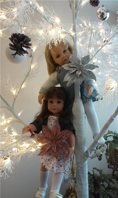 Зимний привет от кукол gotz, которые, живут в Литве (фото 2)