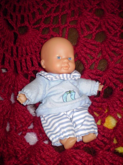 Маленький головастик. Игровая куколка