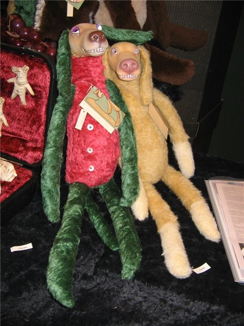 Медведи и их друзья на выставке "Искусство куклы" 2011