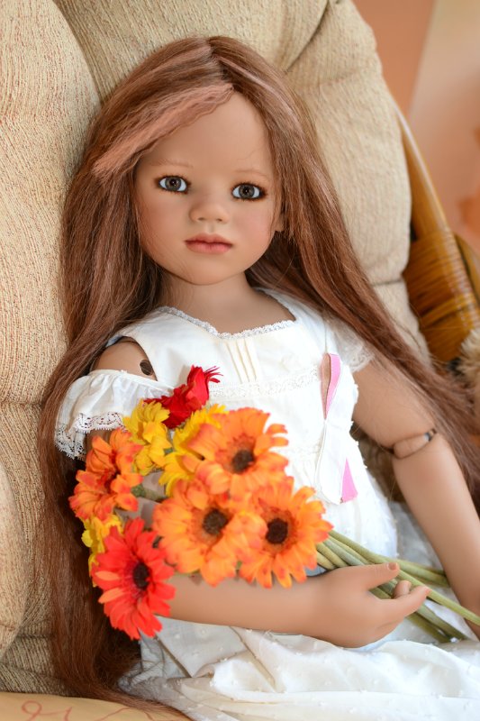 Наше новое платье. Ajescha (Аиша) от Annette Himstedt