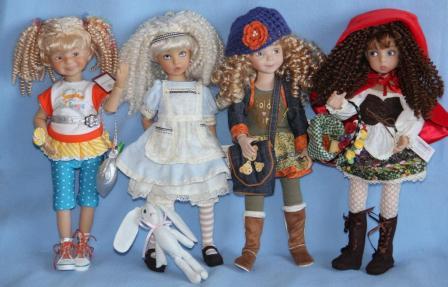 Шарнирочки-Кудряшечки. Девчонки - хулиганочки! Коллеккционные куклы Ashton Drake