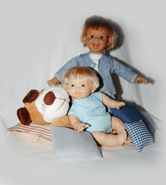 Мальчишки в пижамках :) — Домашние коллекции кукол: фото собраний