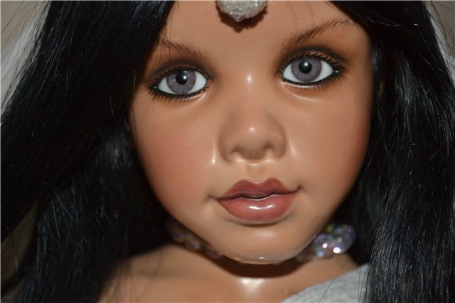 Образ Индии в кукле INDIA ОOАК автора Сьюзен Крей, Susan Krey с её обычаями и необычайной красотой