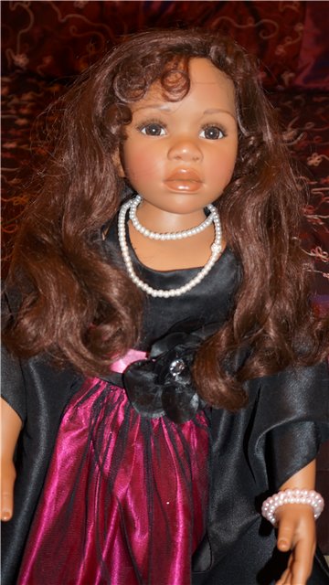 MARI - юная Леди из высшего общества, фарфоровая кукла от Pamela Erff