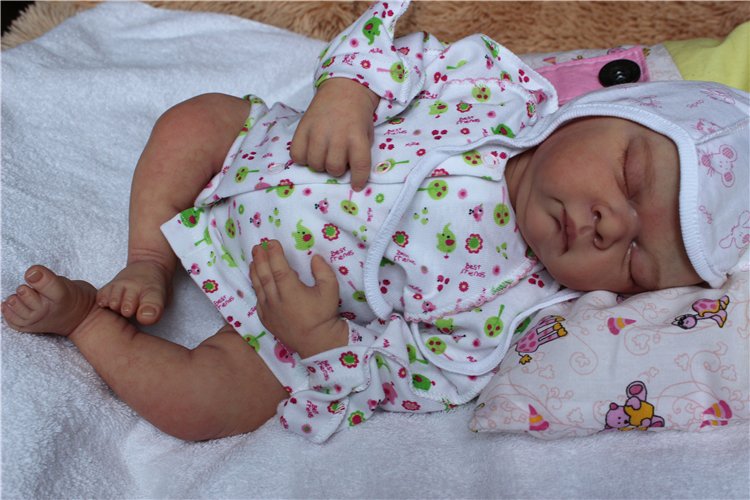 Сплюша Розочка. Куклы реборн из Каморки папы Карло