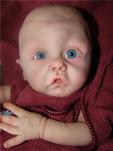 И снова девочка с острыми ушками. Авторская кукла Кондрашовой Ирины (фото 5)