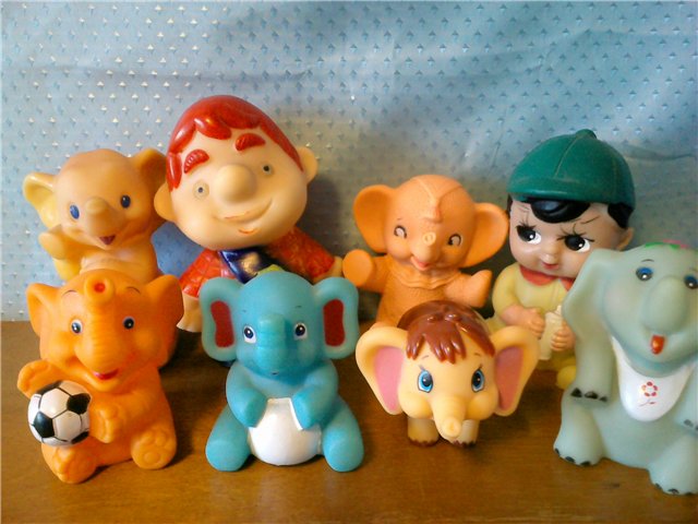 Моя первая коллекция игрушек. Часть 1