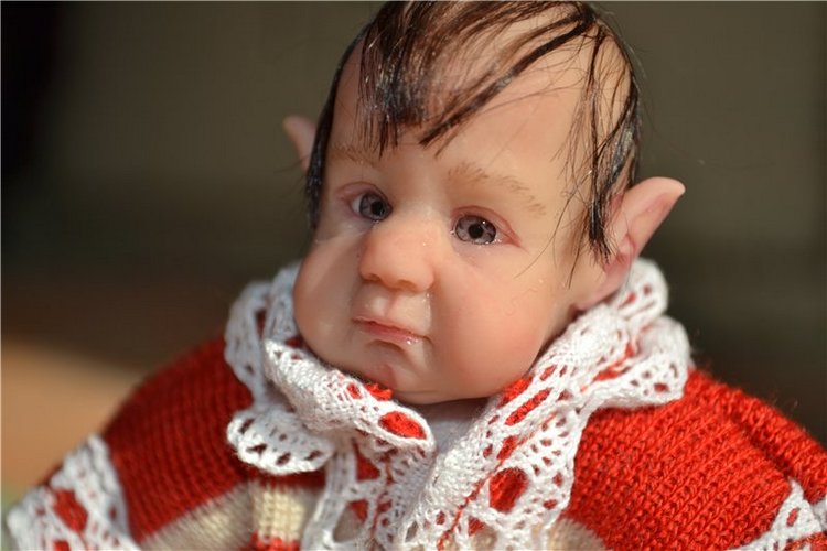 Маленький мужичек Айнон — Авторские куклы ручной работы: текстильные (фото 4)