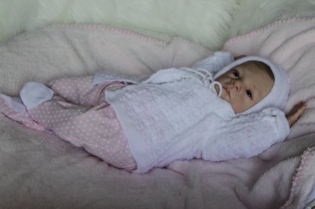 Розана - цветочек, роза... Куколка реборн Виктории Вишни