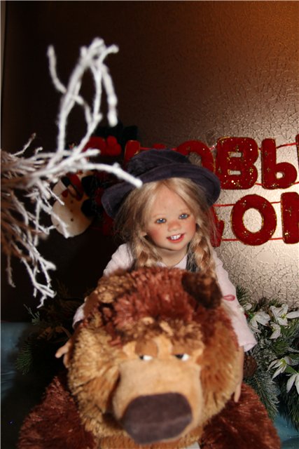 Новый год у Пуки и Лиллеморе от Annette Himstedt