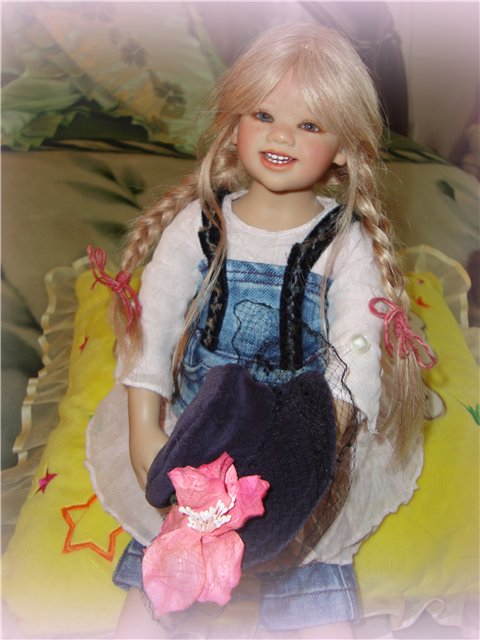 Проказница Лилька — Куклы Annette Himstedt (Аннетт Химстедт): коллекционные (фото 3)
