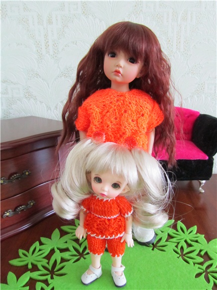 Оранжевое утро — Одежда и обувь для кукол BJD (БЖД): 1/3 (фото 9)