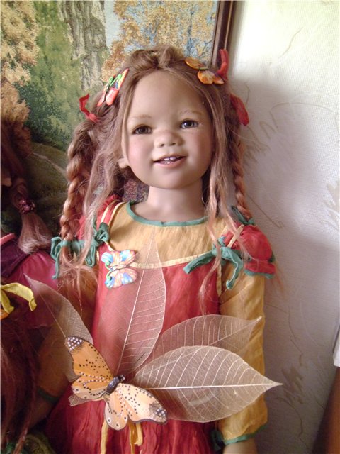 Осень - рыжая подружка... Tivi от Annette Himstedt 2008, Seasons Kinder (фото 8)