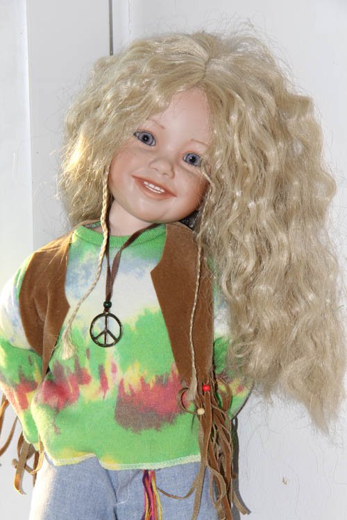 Danbury Mint dolls. Hippie Harmony от Nancy Leslie