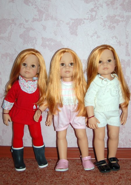 Мои новые рыжики Готц — Куклы Gotz (Готц): Ханна (фото 3)