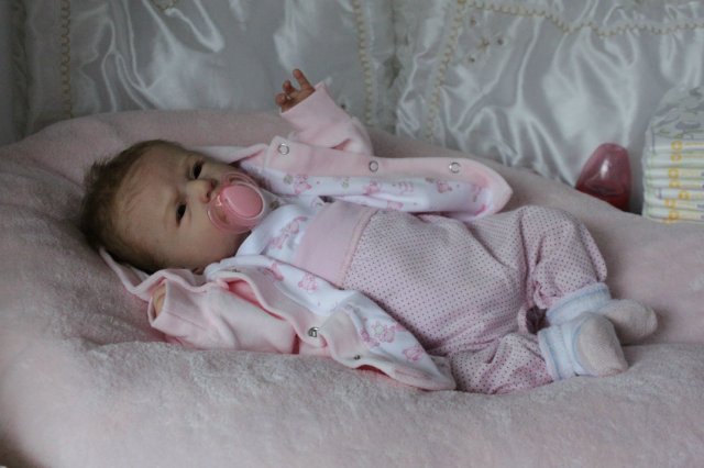 Мой слааадкий ангел! Девочка реборн Виктории Вишни