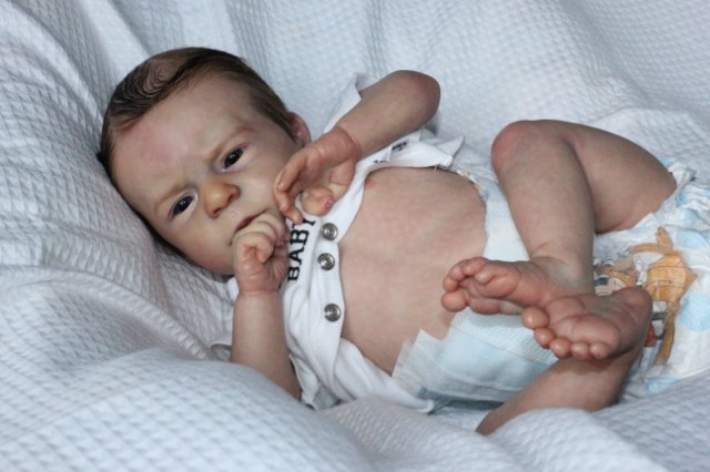 Меня аист принес, кукла реборн Беспаловои Жанны (фото 6)