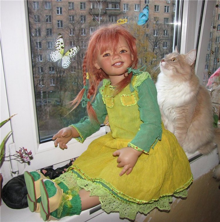 Рыжий лучик солнца - Санрике от Annette Himstedt