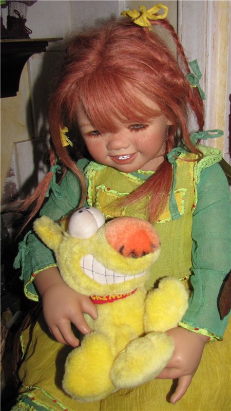 Рыжий лучик солнца - Санрике от Annette Himstedt (фото 4)