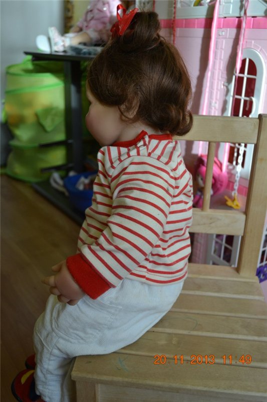 Кофе с молоком или детский сад прибыл. Коллекционные куклы Laura Tuzio Ross и Monika Gerdes (фото 8)