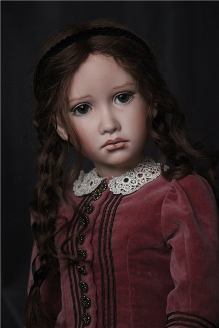 Фарфоровая кукла Белинда от Анджелы и Джона Баркер