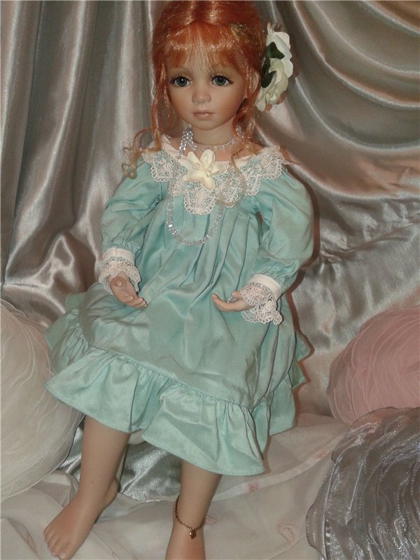 ЧУДЕСА под Новый год случаются!!! Фарфоровая кукла Сью Линг Ванг (фото 7)