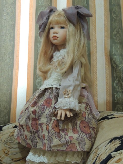 Она просто восхитительна! Кукла Маруся от Заверужински (фото 3)