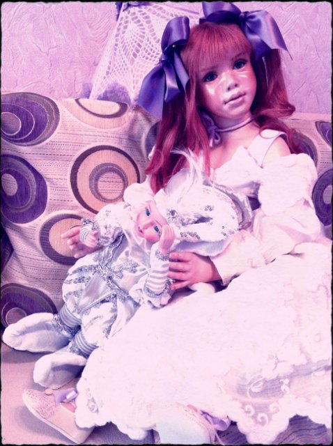 Сиреневое настроение или девочка от Сьюзен Крей