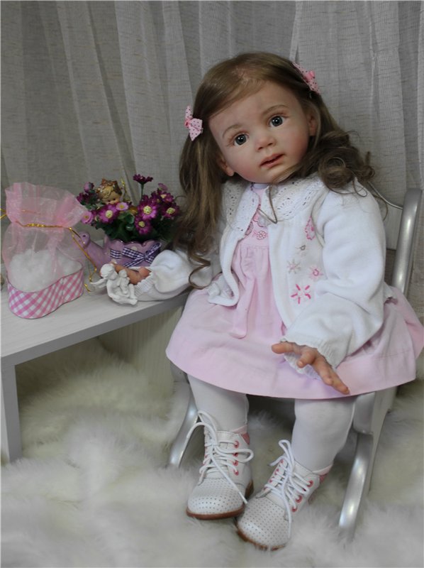 Машенька - маленькая заинька. Куклы реборн Анастасии Гангало