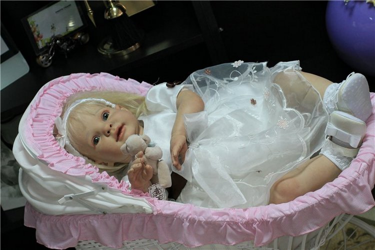 Просто кукла реборн Катюшка