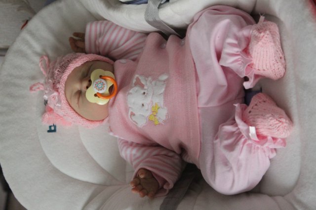 Еще одно спящее солнышко... Ноашечка... Куколка реборн Виктории Вишни