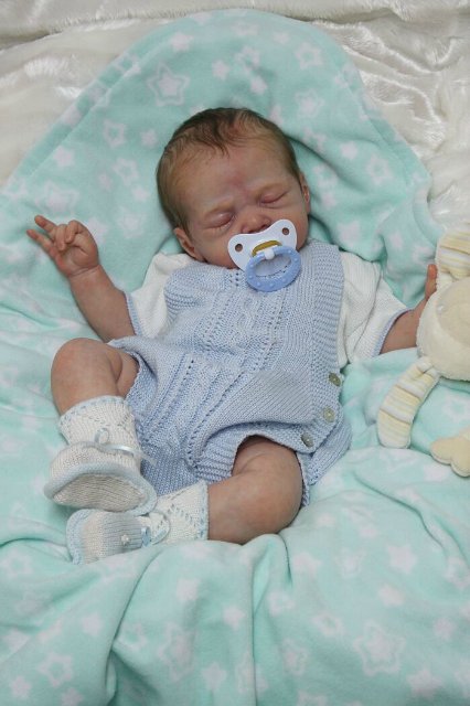 Кукла реборн CASPAR прототип художник Beatrix Schröder (фото 9)