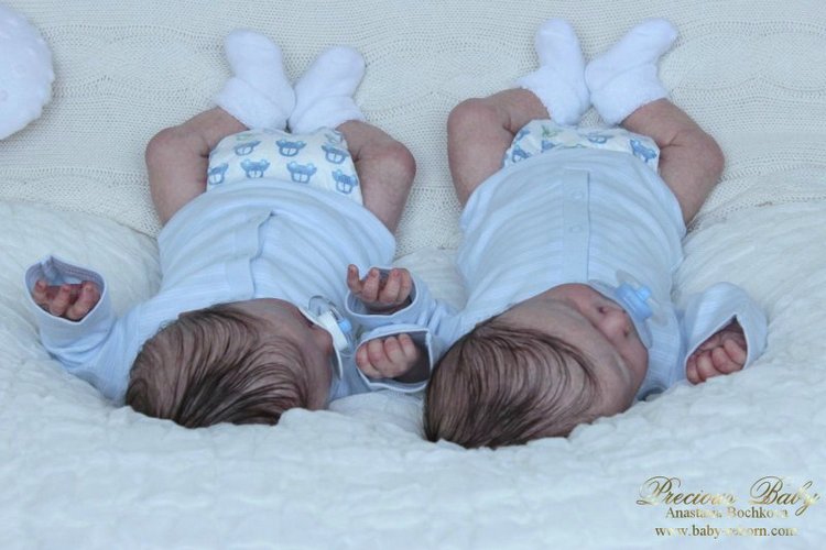 Двойное счастье! Куклы реборн Анастасии Бочковой