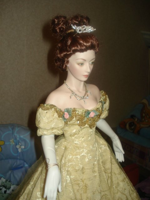 Леди Маргарет "Презентация Королевы", фарфоровая кукла от Даны Гибсон для Franklin Mint | Бэйбики Леди Маргарет "Презентация Королевы", фарфоровая кукла от Даны Гибсон для Franklin Mint (фото 3)