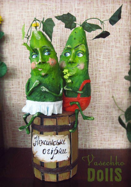 Озорные, добрые, сказочные куклы Катерины Васечко, созданные в необычной технике. Знакомство и интервью с автором