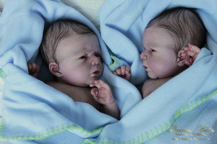 Двойное счастье! Куклы реборн Анастасии Бочковой (фото 6)