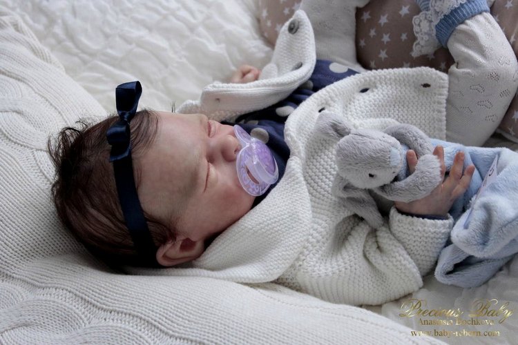 Первая улыбка... Кукла реборн Анастасии Бочковой