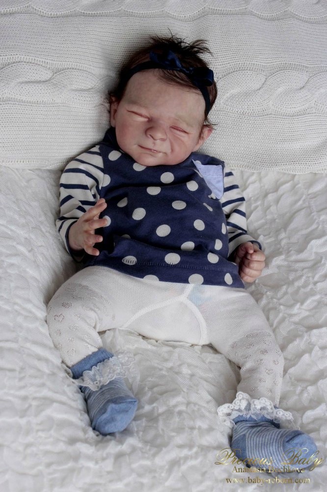 Первая улыбка... Кукла реборн Анастасии Бочковой