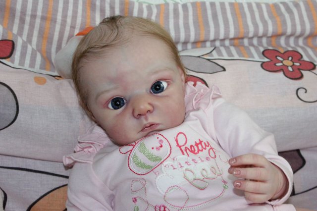 Мои маленький большеглазик, кукла реборн Беспаловои Жанны