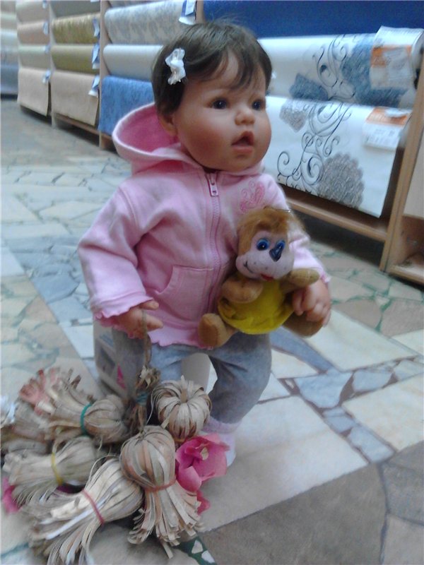 Наша любопытинка Катюшка lee Middleton у мамы на работе (фото 6)