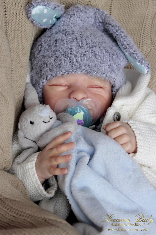 Первая улыбка... Кукла реборн Анастасии Бочковой