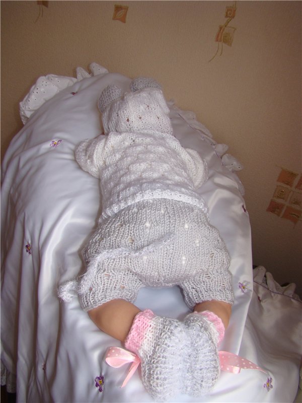 Моя "Мышка". Вязанный наряд для куклы-реборн Эмми (Сэмми А.Stoete) (фото 5)