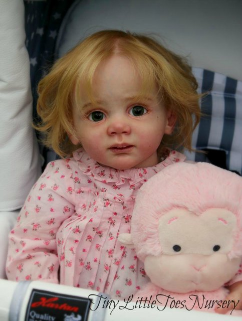 Красивая куколка реборн Эмма молд Fridolin Karola Wegerich (фото 2)