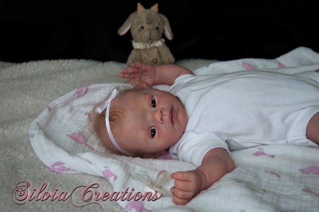 Молд с синдромом дауна PEBBLES в исполнении SILVIACREATIONS