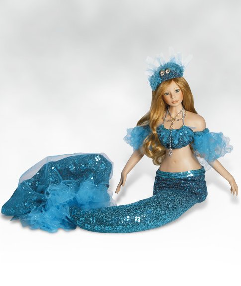 Русалки - миф или... Знакомство с куклой Sira die Meerjungfrau (морская нимфа) от Shirley