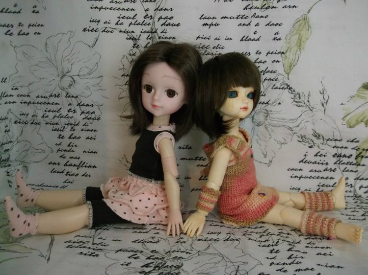 Мои Пташа и Наташа или новый опыт в пошиве одежды