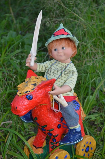 На коне. Вихтели от Rosemarie Anna Muller (фото 6)