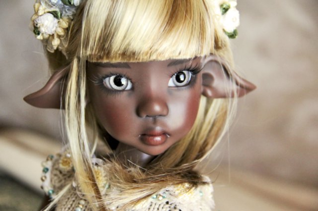 Моя шоколадная богиня! Кукла Kaye Wiggs (фото 3)